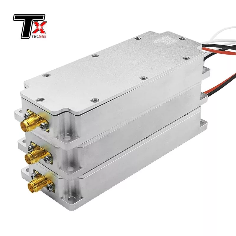 5.2GHz 5.8GHz 20W GaN RF moduluak Droneen aurkako seinale modulua